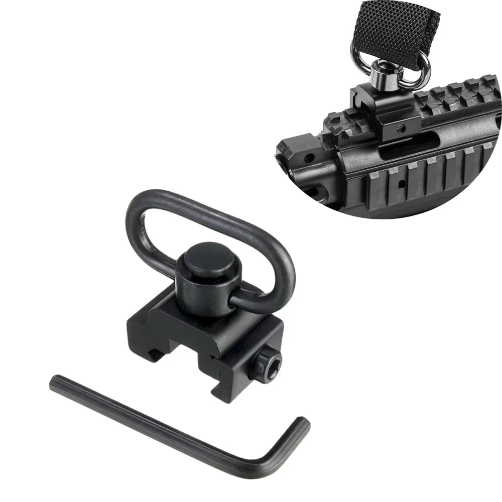 Rifle Sling Swivel - อะแดปเตอร์ยึดสายสะพายแบบ QD สำหรับราง Picatinny ขนาด 20