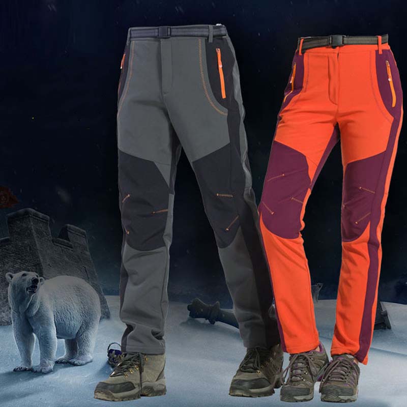Outdoor Hunting Pants Women - ฤดูใบไม้ร่วงฤดูหนาวกลางแจ้งผู้ชายและผู้หญิงกางเกงกรู,หนากางเกงกันน้ํา,ปีนเขา,ตั้งแคมป์,ล่าสัตว์