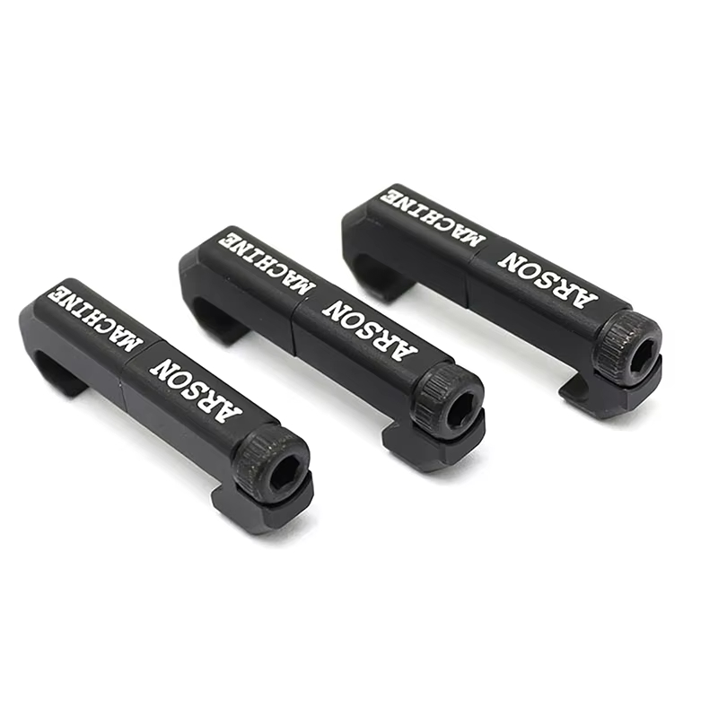 Rifle Sling Swivel - ชุดรางจัดสายเคเบิล 3 ชิ้น พร้อมคลิปยึดสายไฟ สำหรับราง Picatinny
