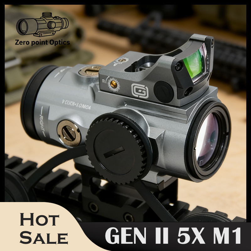 Outdoor Hunting Lab - กล้องเล็งปืนไรเฟิล Tactical GEN II 5X Prism