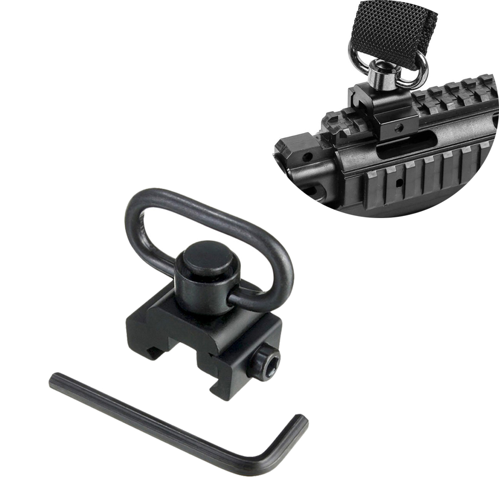 Rifle Sling Swivel - อะแดปเตอร์ยึดสายสะพายแบบถอดเร็ว 1.25 นิ้ว สำหรับปืนไรเฟิล ขนาด 20