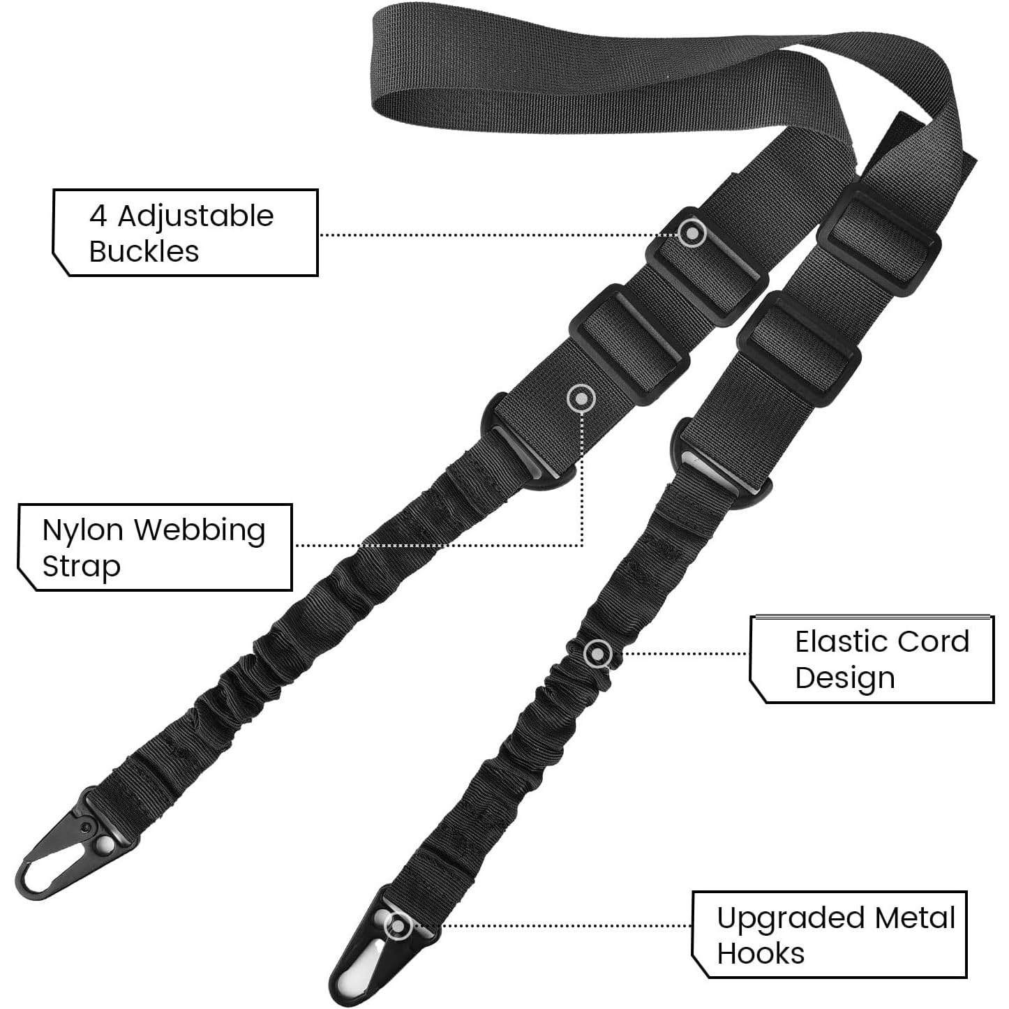 ยุทธวิธีสองจุดสลิง-2 Picatinny - Rifle Sling Swivel บทวิจารณ์และราคา