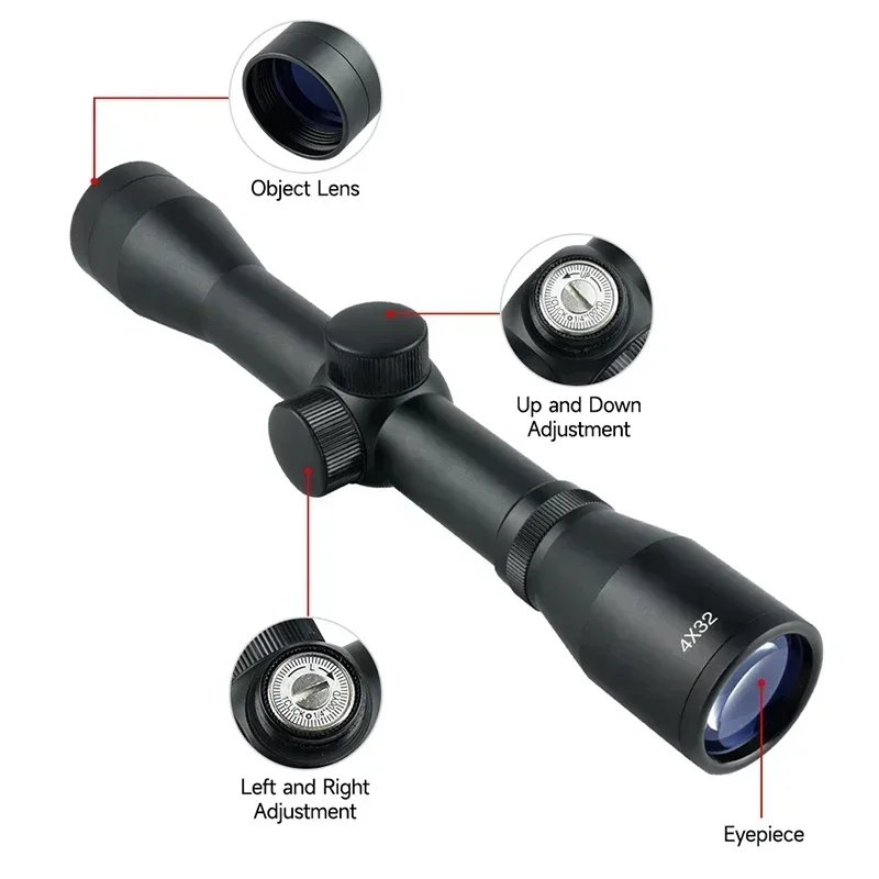 กล้องเล็งยุทธวิธี 4x32 1.5-5x3 - Crossbow Scope Sight บทวิจารณ์และราคา