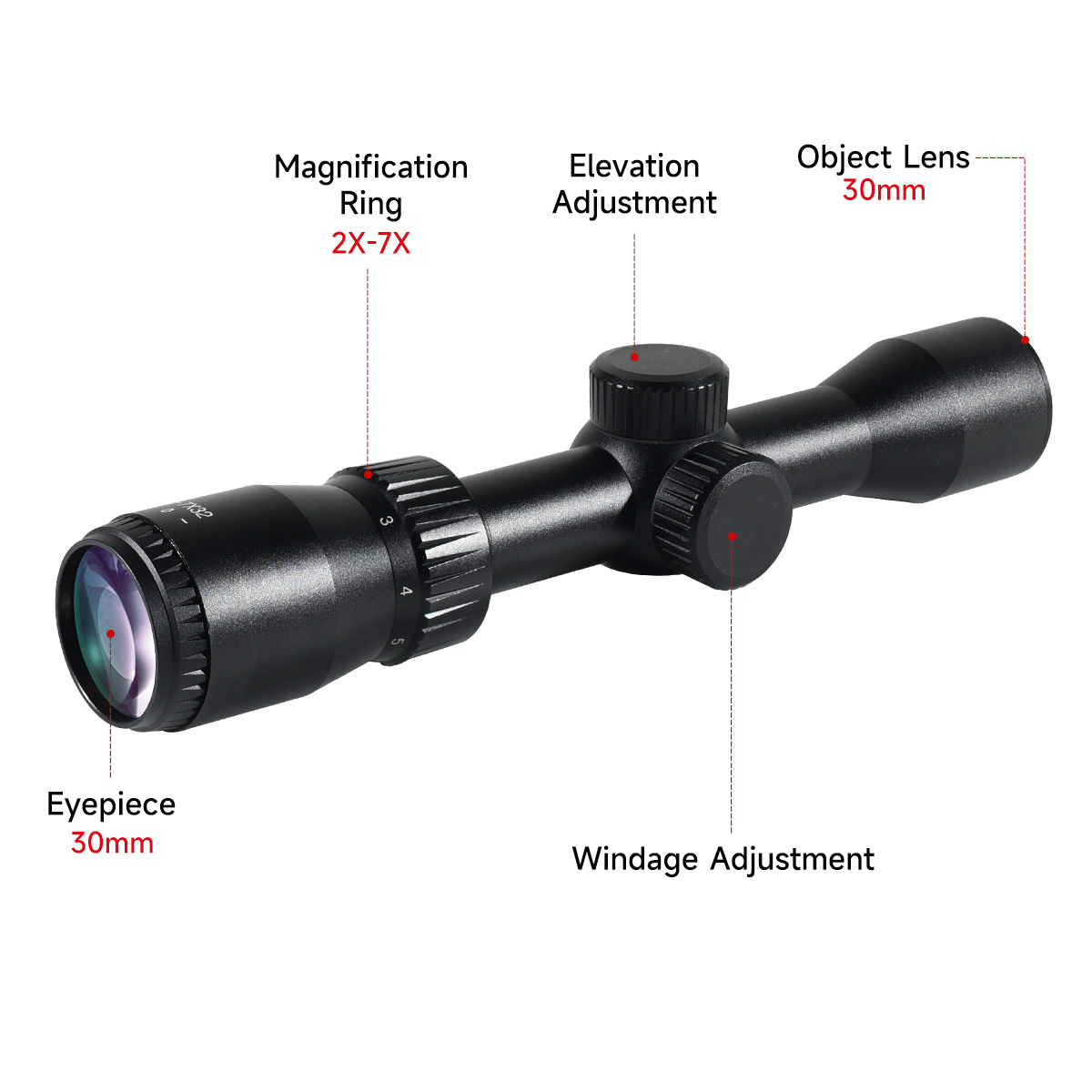 กล้องเล็งยุทธวิธีสำหรับล่าสัตว - Crossbow Scope Sight บทวิจารณ์และราคา