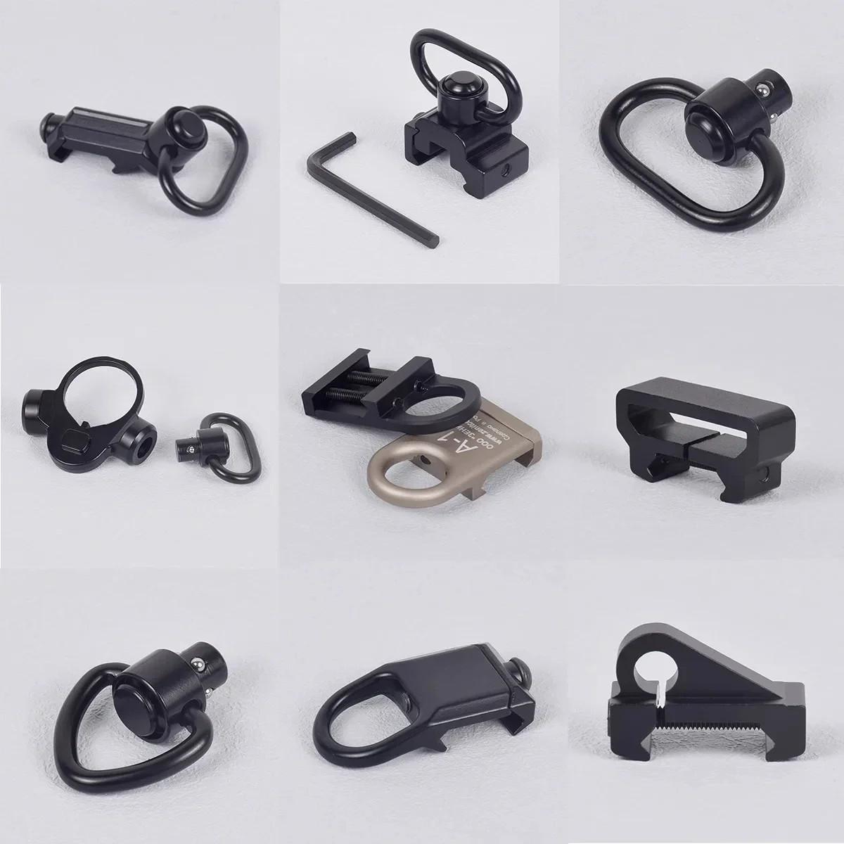 ตัวยึดสายสะพายแบบหมุนได้ RSA G - Rifle Sling Swivel บทวิจารณ์และราคา