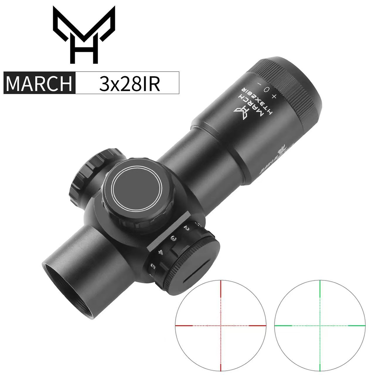 กล้องเล็ง Tactical HT 3X28IR ส - Outdoor Hunting Lab บทวิจารณ์และราคา