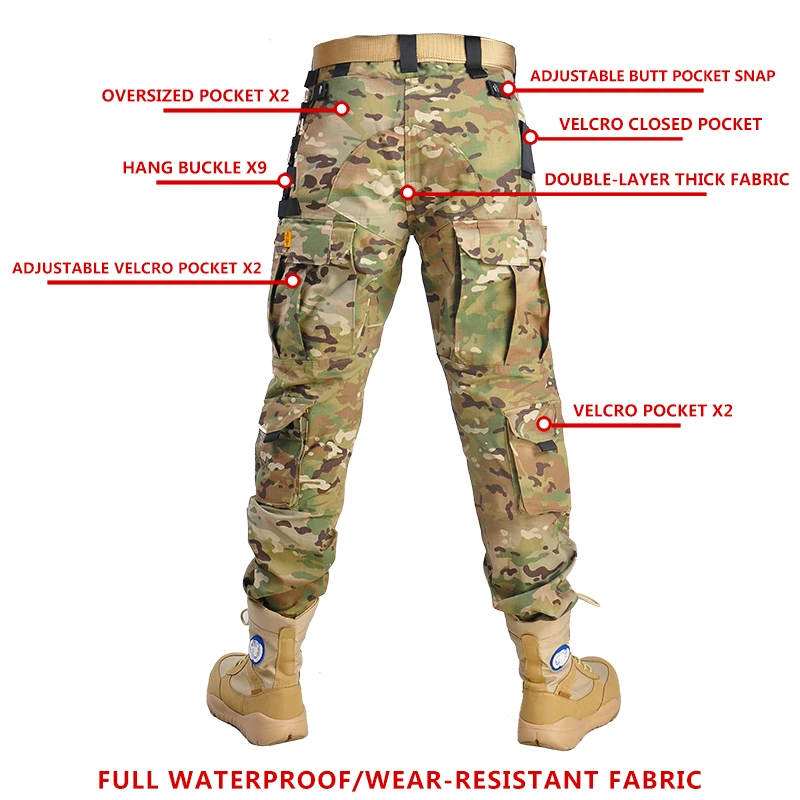 ชุดยุทธวิธีลายพรางสำหรับผู้ชาย - Outdoor Hunting Pants Women บทวิจารณ์และราคา