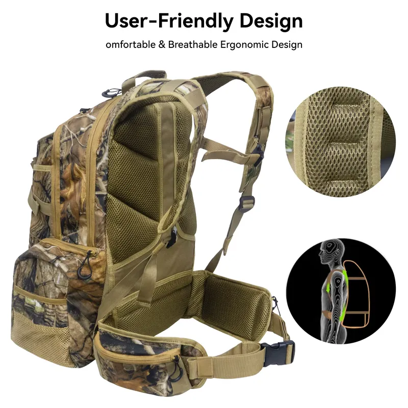 กระเป๋าเป้สะพายหลังแบบยุทธวิธี - Outdoor Hunting Rifle บทวิจารณ์และราคา