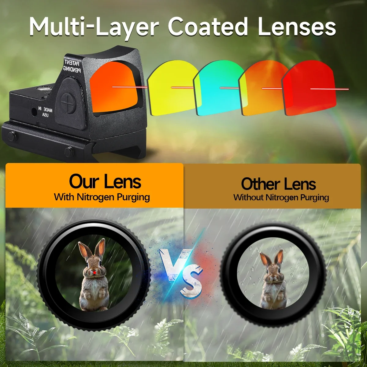 กล้องเล็งแบบจุดแดง Tactical Re - Outdoor Hunting Lab บทวิจารณ์และราคา