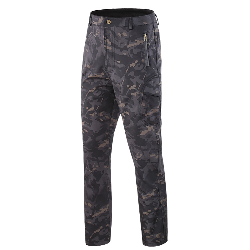กางเกงล่าสัตว์ลายพรางนิ่มกางเก - Outdoor Hunting Fleece บทวิจารณ์และราคา
