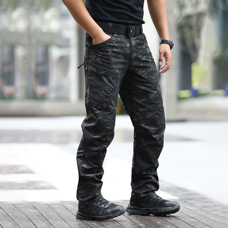 ลินแจซีย์สีดำหลายกระเป๋ากลางแจ - Outdoor Hunting Pants Women บทวิจารณ์และราคา